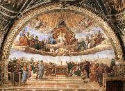 RAFFAELLO Sanzio Disputation of the Holy Sacrament France oil painting artist